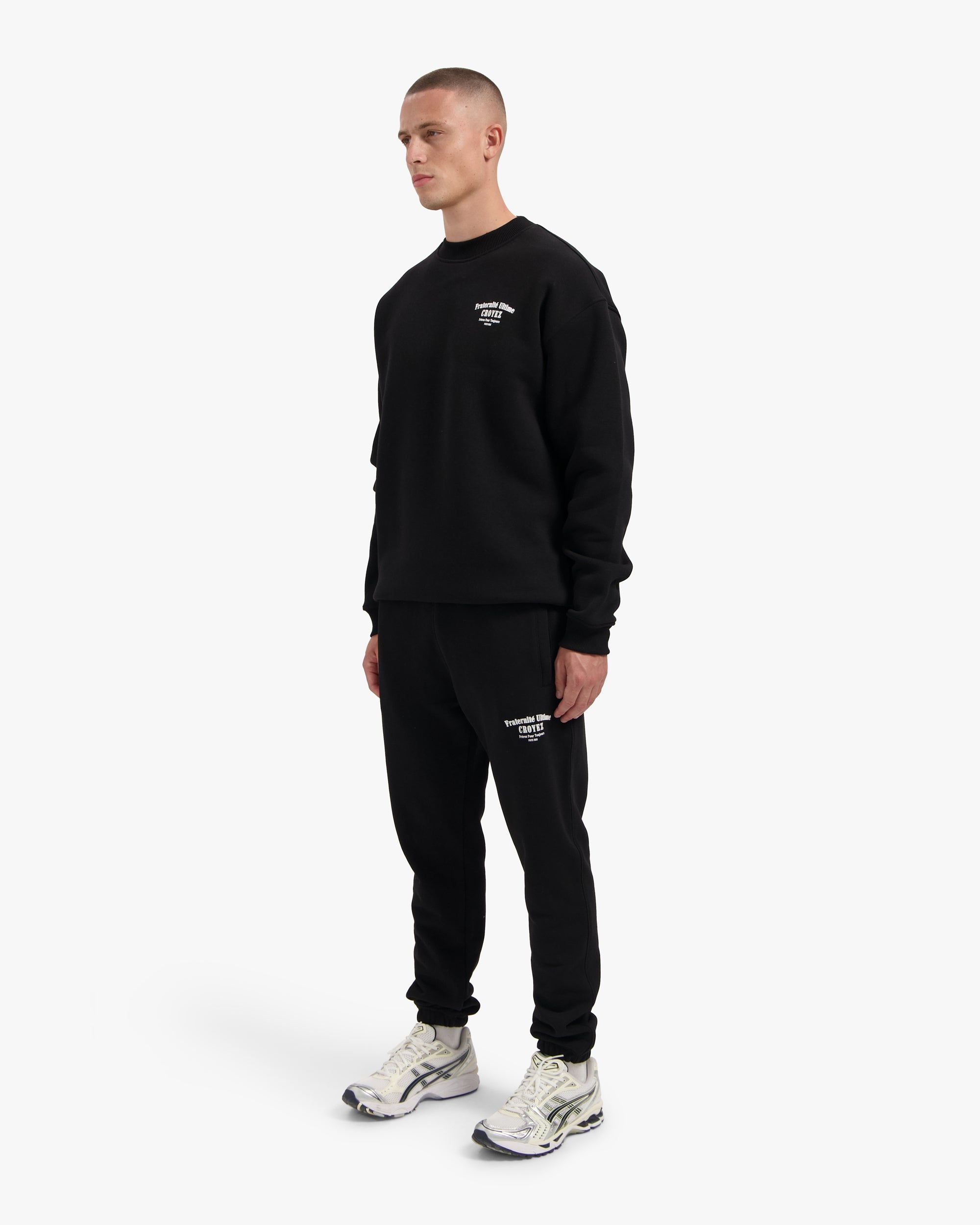 CROYEZ FRATERNITÉ SWEATER | BLACK