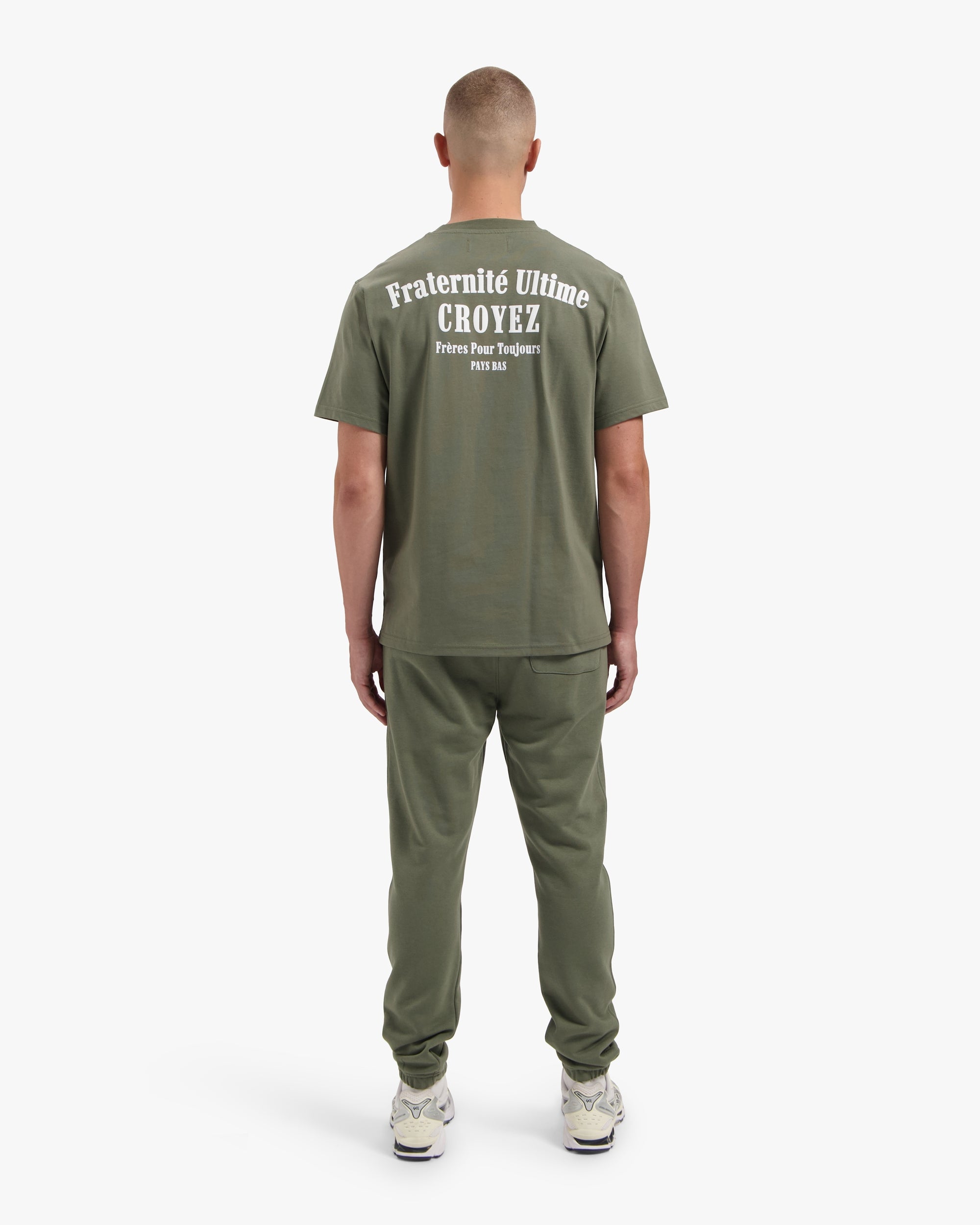 CROYEZ FRATERNITÉ T-SHIRT | DUSTY OLIVE