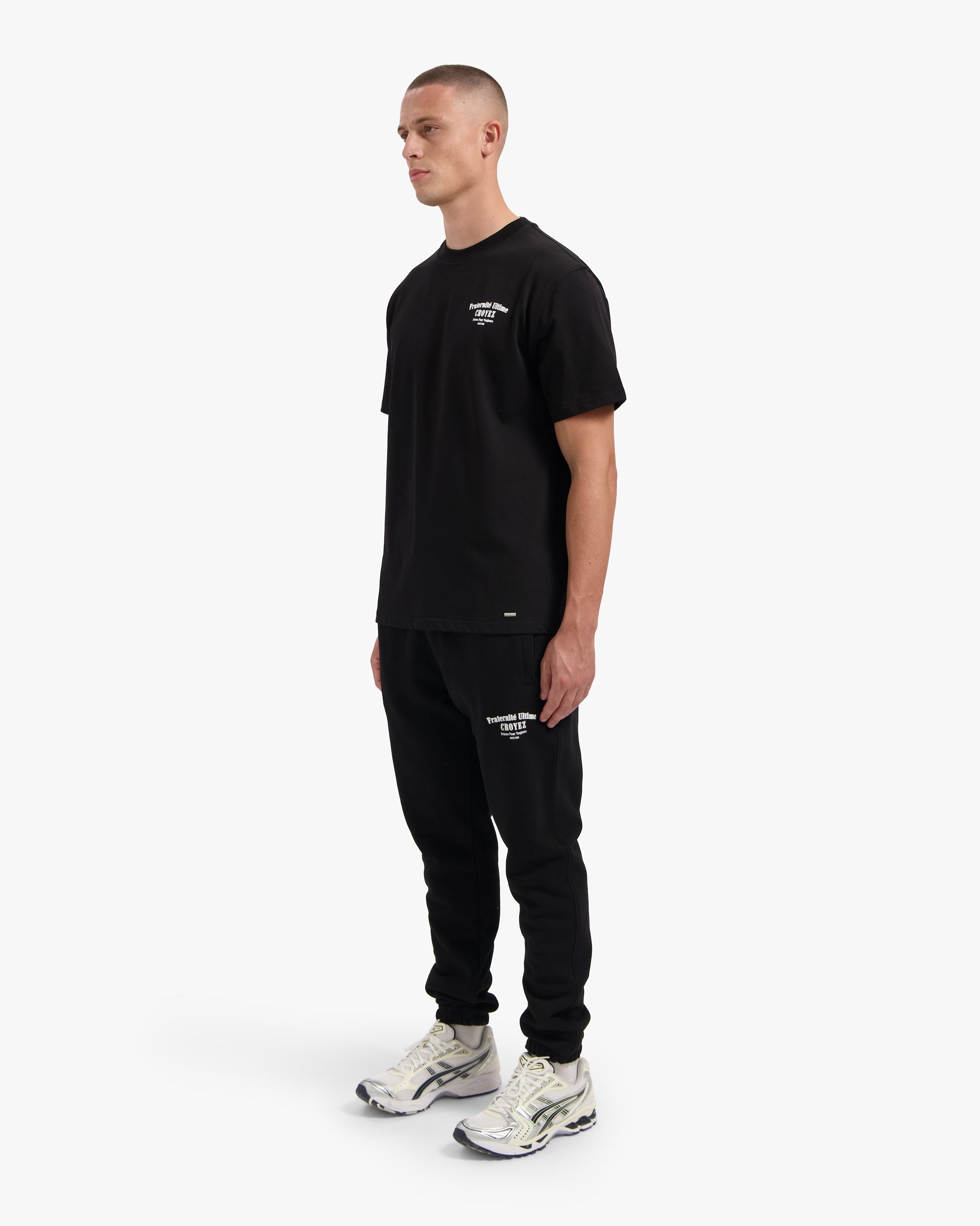 CROYEZ FRATERNITÉ T-SHIRT | BLACK