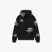 CROYEZ FLOWER HOODIE | BLACK
