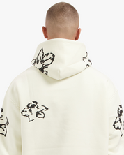 CROYEZ FLOWER HOODIE | OFF-WHITE