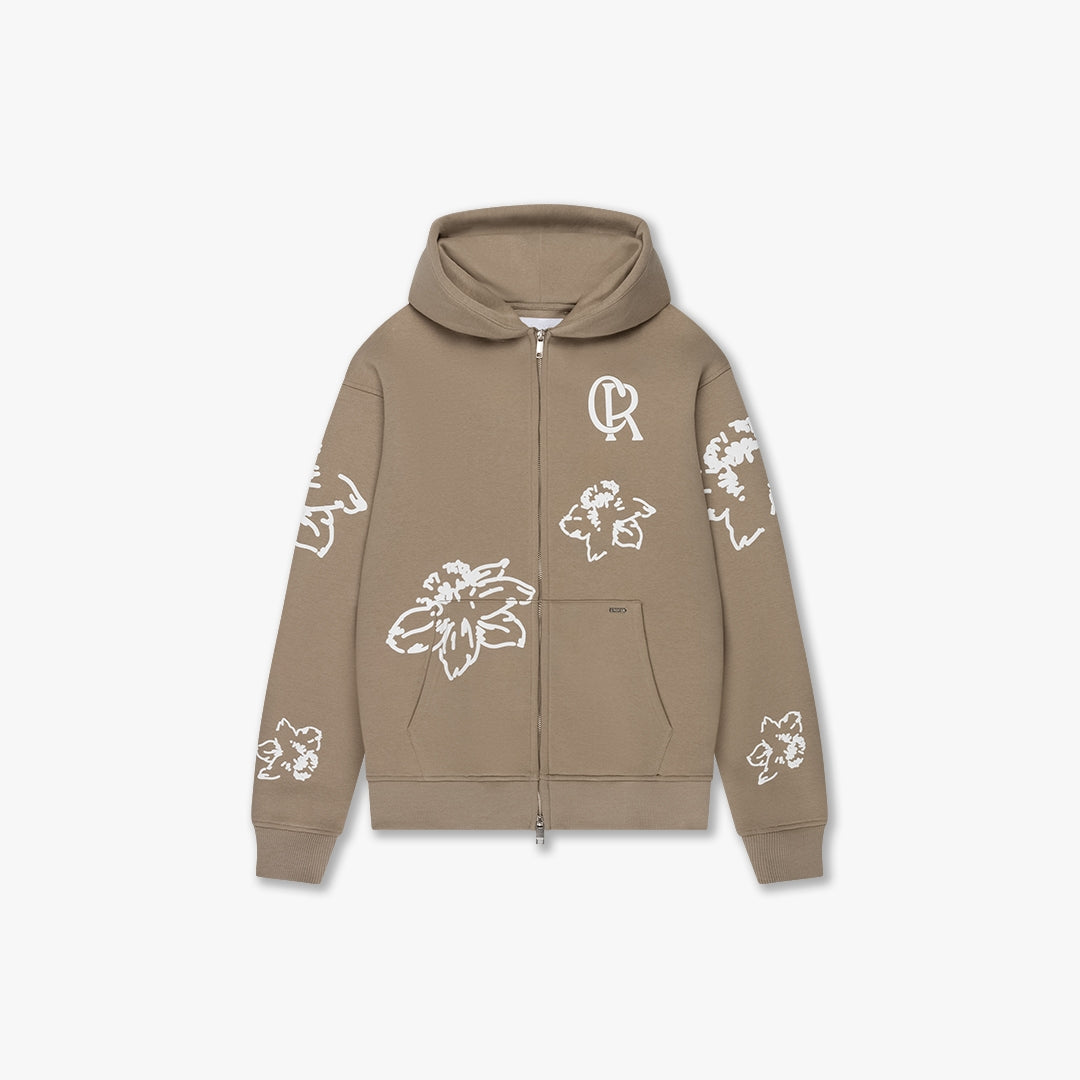 CR1-FW25-23_2103_Croyez_Flower_Zip_Hoodie_Sand_Front.jpg
