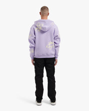 CROYEZ FLOWER ZIP-HOODIE | LILAC