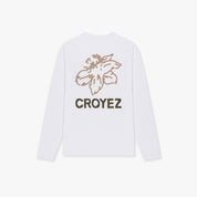 CROYEZ GARDENER LONGSLEEVE T-SHIRT | WHITE