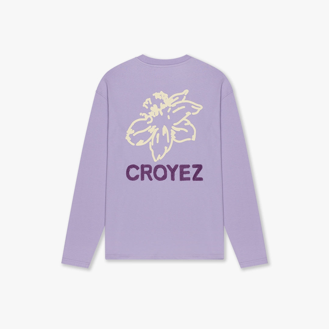 CROYEZ GARDENER LONGSLEEVE T-SHIRT | LILAC