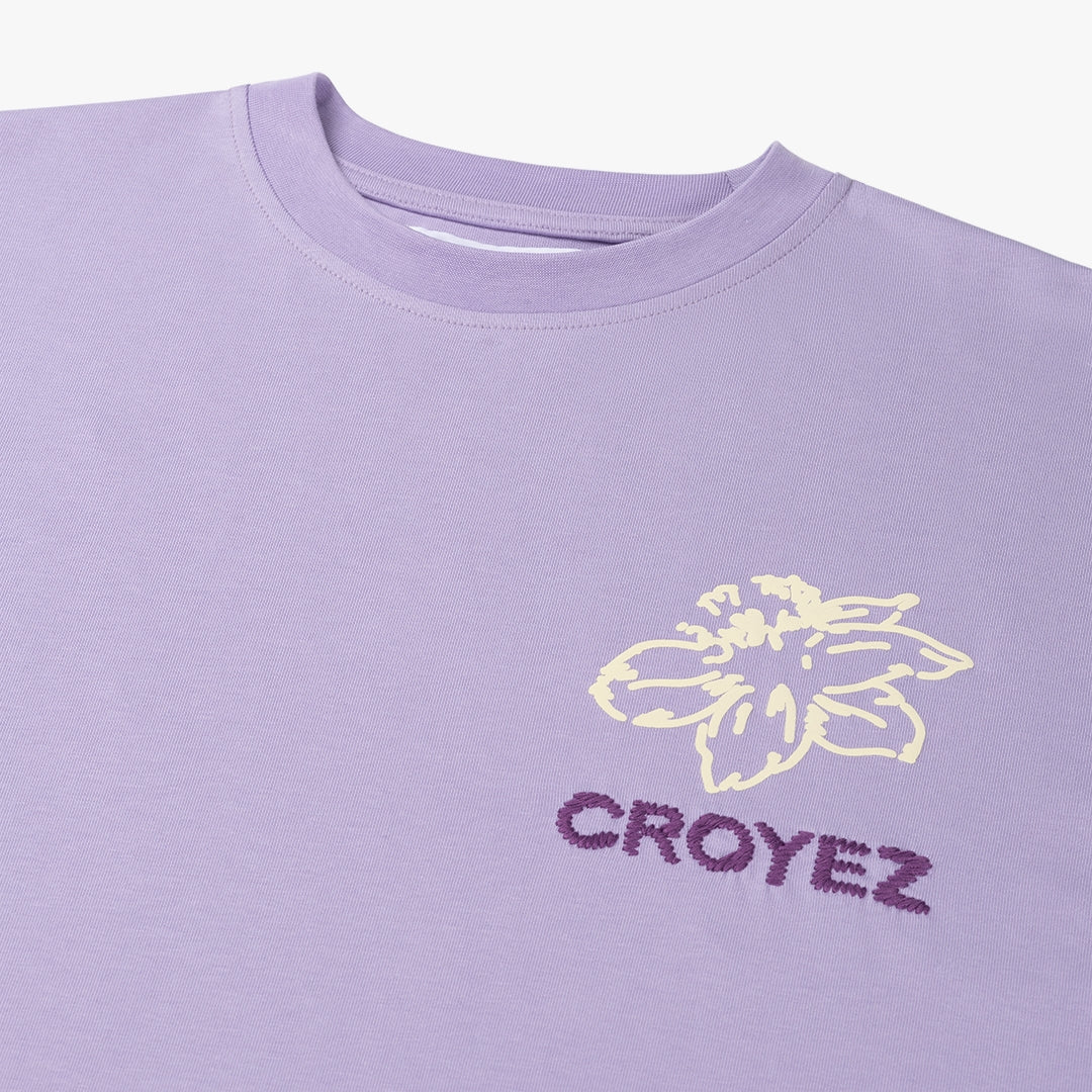 CROYEZ GARDENER LONGSLEEVE T-SHIRT | LILAC