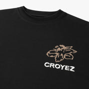 CROYEZ GARDENER LONGSLEEVE T-SHIRT | BLACK