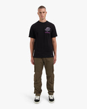 CROYEZ GARDENER T-SHIRT | BLACK/PURPLE