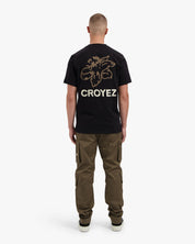 CROYEZ GARDENER T-SHIRT | BLACK
