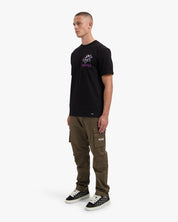 CROYEZ GARDENER T-SHIRT | BLACK/PURPLE