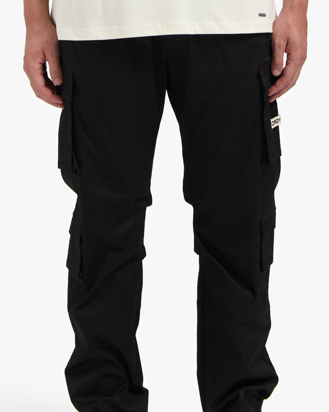 CROYEZ GARDENER CARGO PANTS | BLACK
