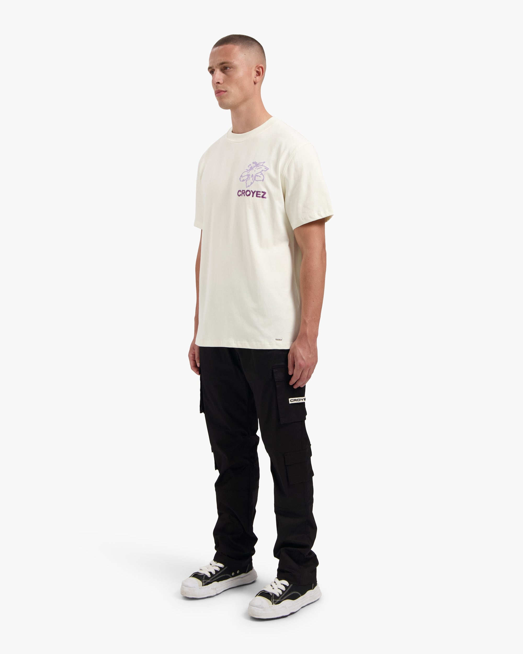 CROYEZ GARDENER CARGO PANTS | BLACK