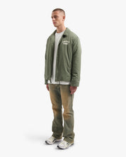 CROYEZ PARIS PADDED COACH JACKET | DUSTY OLIVE