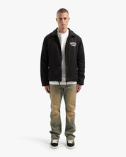 CROYEZ PARIS PADDED COACH JACKET | BLACK