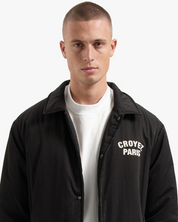 CROYEZ PARIS PADDED COACH JACKET | BLACK
