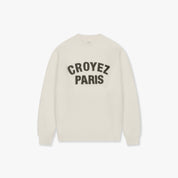 CROYEZ PARIS KNIT SWEATER | OFF-WHITE
