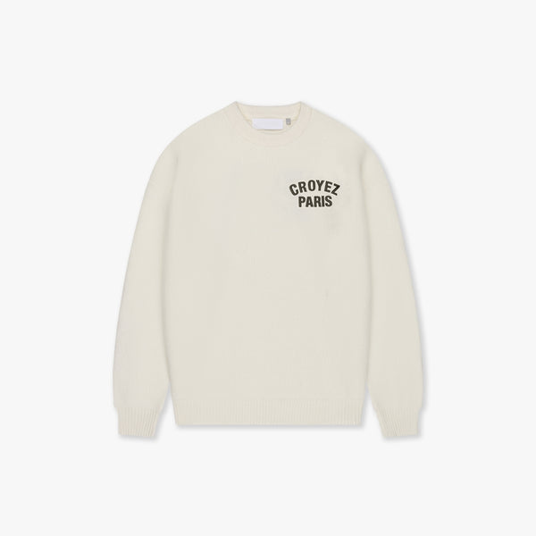 CROYEZ PARIS KNIT SWEATER | OFF-WHITE - Croyez