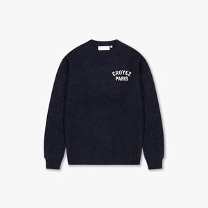 CROYEZ PARIS KNIT SWEATER | NAVY