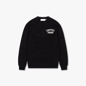 CROYEZ PARIS KNIT SWEATER | BLACK