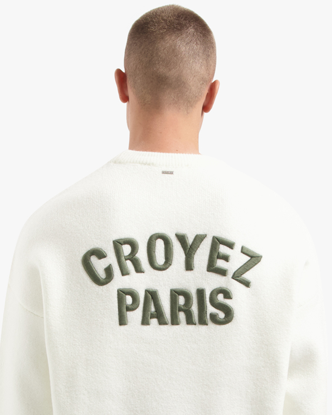 CROYEZ PARIS KNIT SWEATER | OFF-WHITE