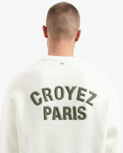 CROYEZ PARIS KNIT SWEATER | OFF-WHITE