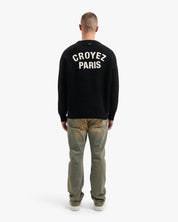 CROYEZ PARIS KNIT SWEATER | BLACK