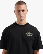 CROYEZ PARIS T-SHIRT | BLACK
