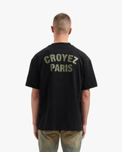 CROYEZ PARIS T-SHIRT | BLACK