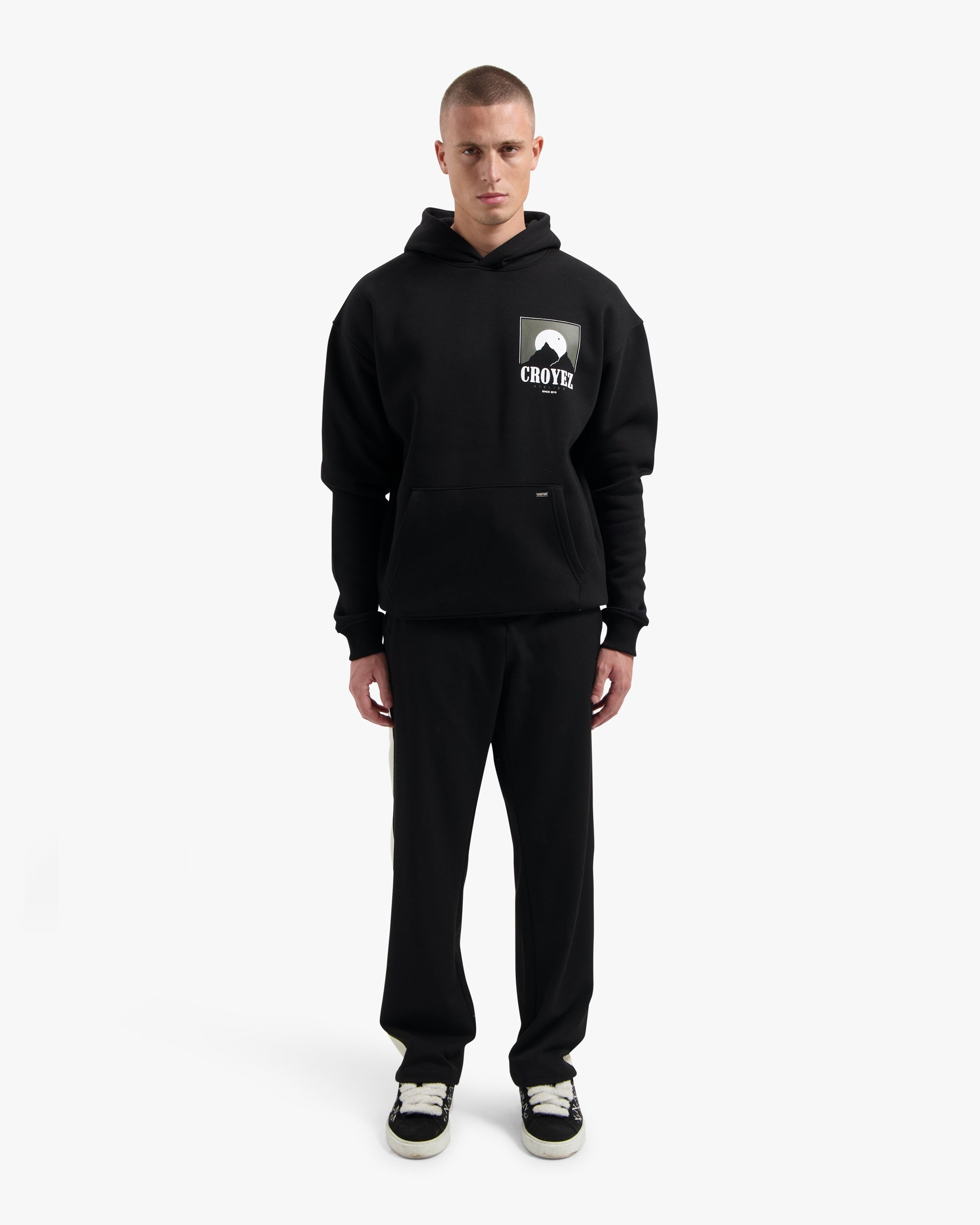 CROYEZ SLOPES HOODIE | BLACK