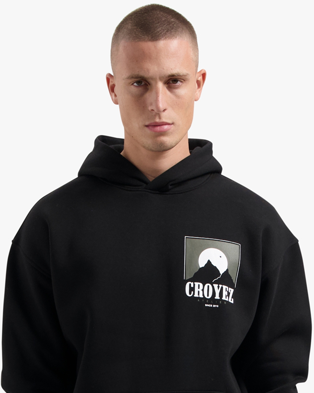 CROYEZ SLOPES HOODIE | BLACK