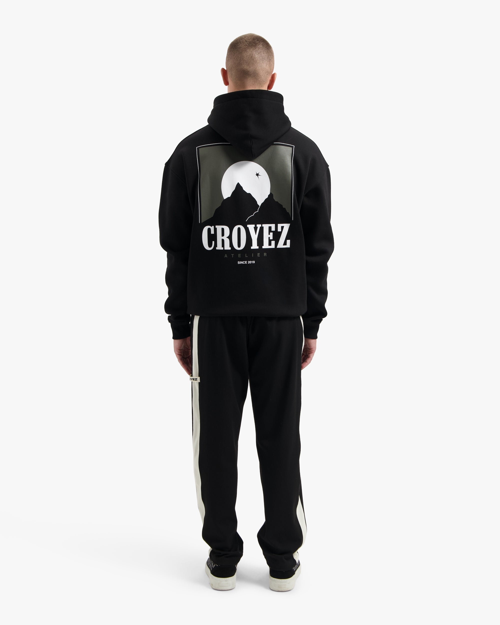 CROYEZ SLOPES HOODIE | BLACK