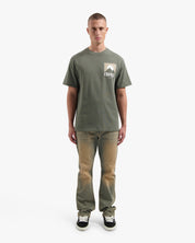 CROYEZ SLOPES T-SHIRT | DUSTY OLIVE