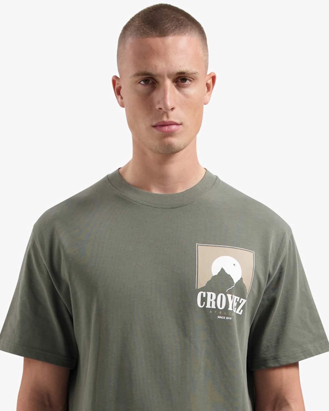 CROYEZ SLOPES T-SHIRT | DUSTY OLIVE