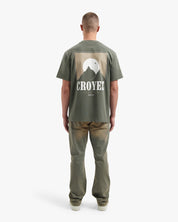 CROYEZ SLOPES T-SHIRT | DUSTY OLIVE