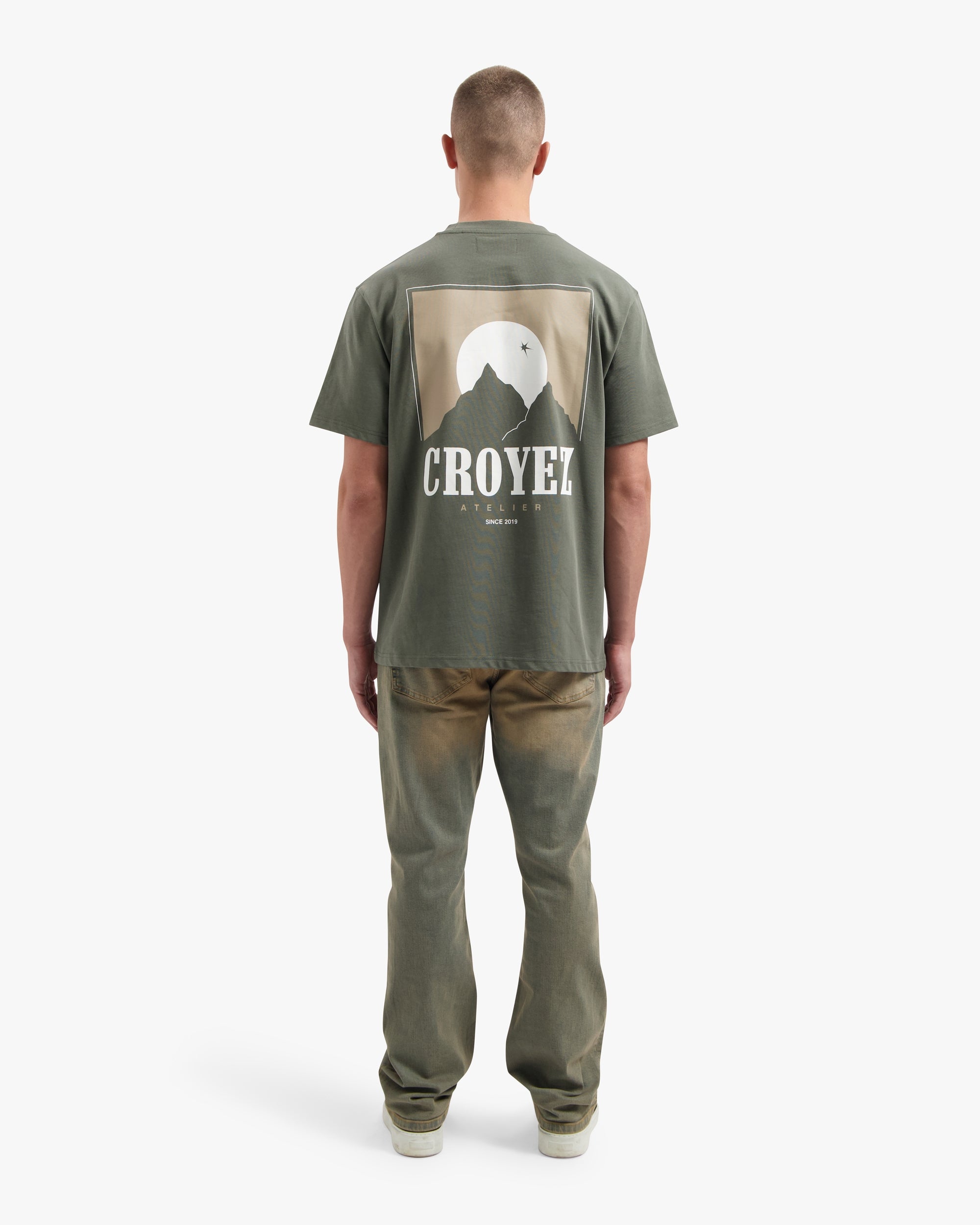 CROYEZ SLOPES T-SHIRT | DUSTY OLIVE