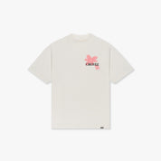 CROYEZ BOTANIQUE T-SHIRT | OFF-WHITE/PINK