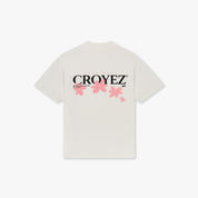 CROYEZ BOTANIQUE T-SHIRT | OFF-WHITE/PINK