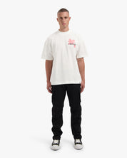 CROYEZ BOTANIQUE T-SHIRT | OFF-WHITE/PINK