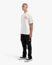 CROYEZ BOTANIQUE T-SHIRT | OFF-WHITE/PINK
