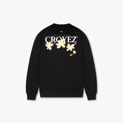 CROYEZ BOTANIQUE SWEATER | BLACK/LIME