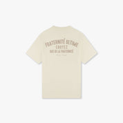 CROYEZ FRATERNITÉ PUFF T-SHIRT | OFF-WHITE/KHAKI
