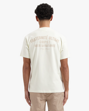 CROYEZ FRATERNITÉ PUFF T-SHIRT | OFF-WHITE/KHAKI