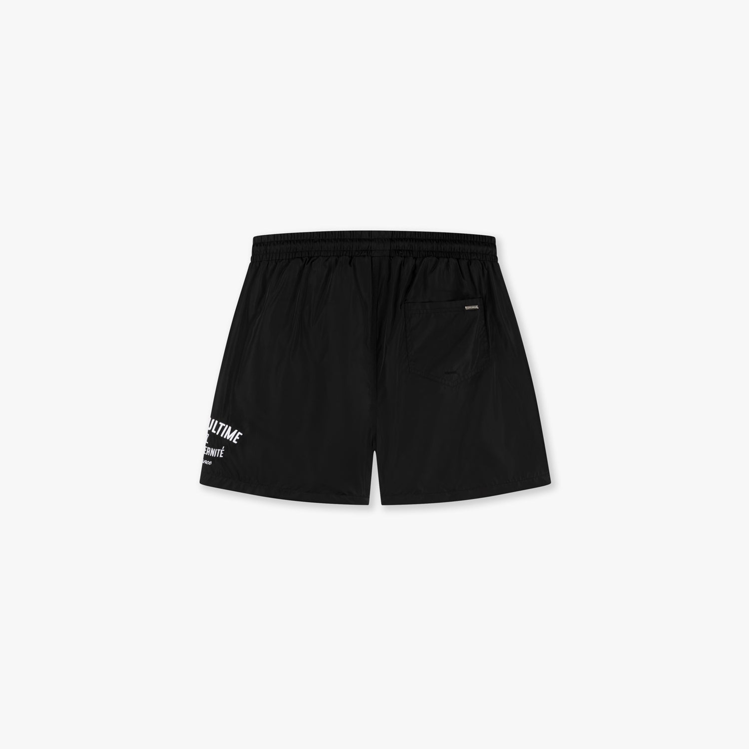 CROYEZ FRATERNITÉ SWIM SHORTS | BLACK/WHITE