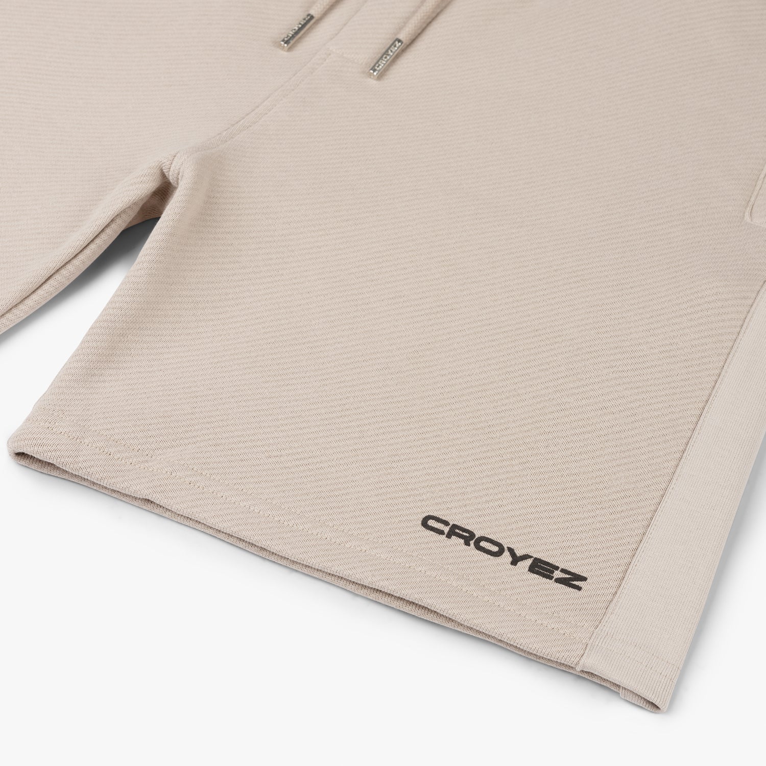 CROYEZ HEAVYWEIGHT LOGO SHORTS | KHAKI