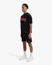 CROYEZ CELESTIAL T-SHIRT | BLACK/RED