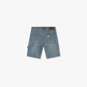 CROYEZ CH2 CARPENTER DENIM SHORTS | DUST BLUE