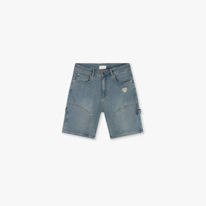 CROYEZ CH2 CARPENTER DENIM SHORTS | DUST BLUE