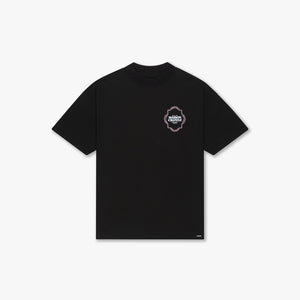 CROYEZ MOROCCAN T-SHIRT | BLACK/PINK