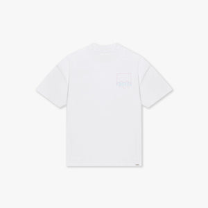 CROYEZ MAROC FUMES T-SHIRT | WHITE/PINK