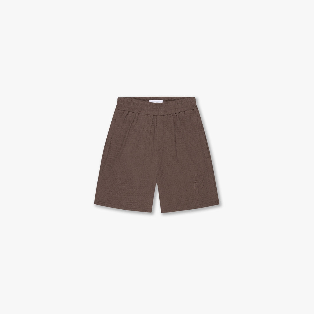 CR1-HS25-11-Croyez_Zeplin_Seersucker_Shorts-Brown_Front_2ce3c0a3-c68f-4b87-86d3-c368ef0bf311.jpg